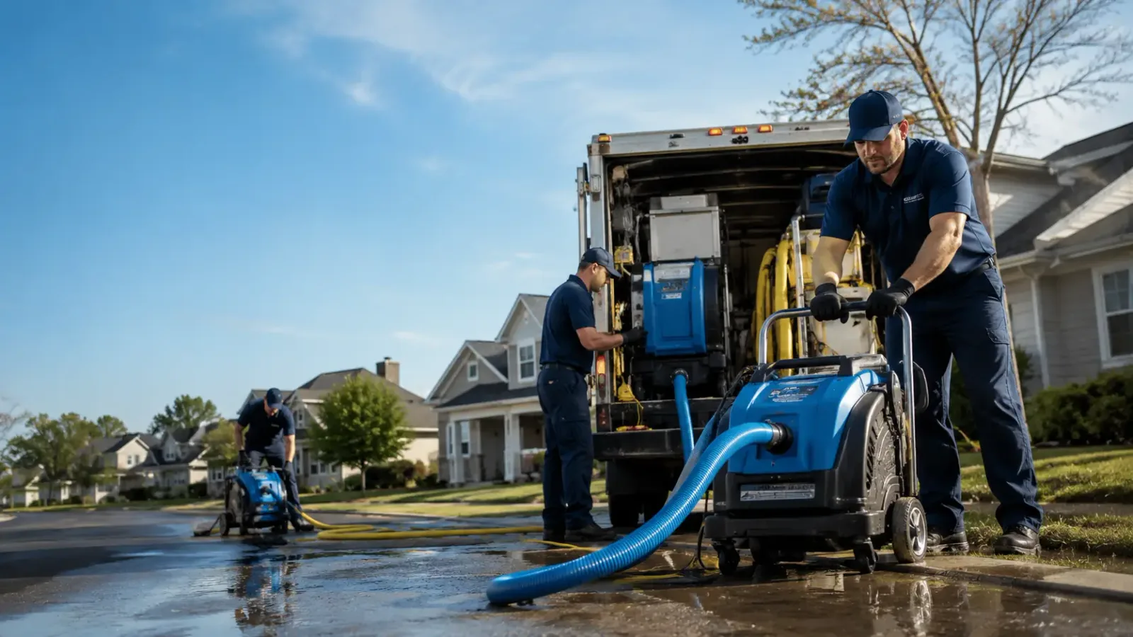 Flood Damage Cleanup in Holly, MI